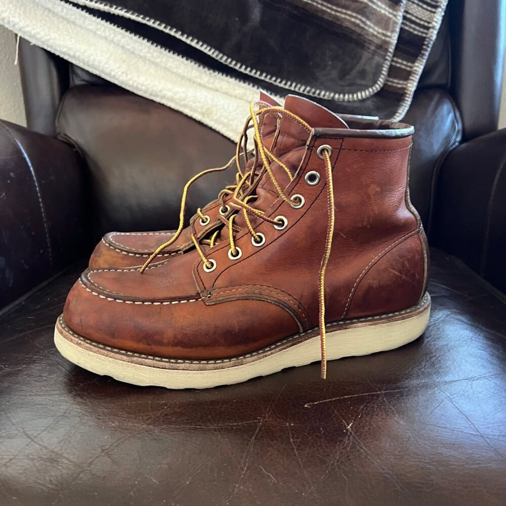 Red Wing Moc Toe 875 Heritage Boots